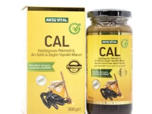 CAL Keçiboynuzu Pekmezli Arı Sütlü Zeytin Yapraklı Macun 300 gr