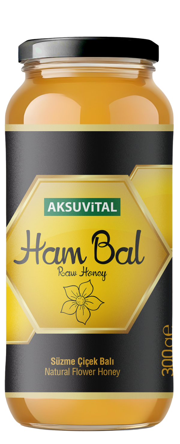 AKSUVİTAL HAM BAL ÇİÇEK BALI 300GR