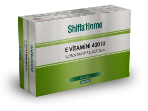 E VİTAMİNİ 400 IU 700 MG X 60 SGEL