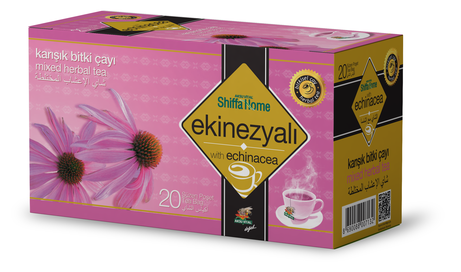 Ekinezyalı Karışık Bitki Çayı 20 Adet