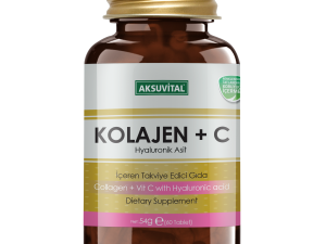 Kolajen + C Vitamini & Hyaluronik Asit 60 Tablet