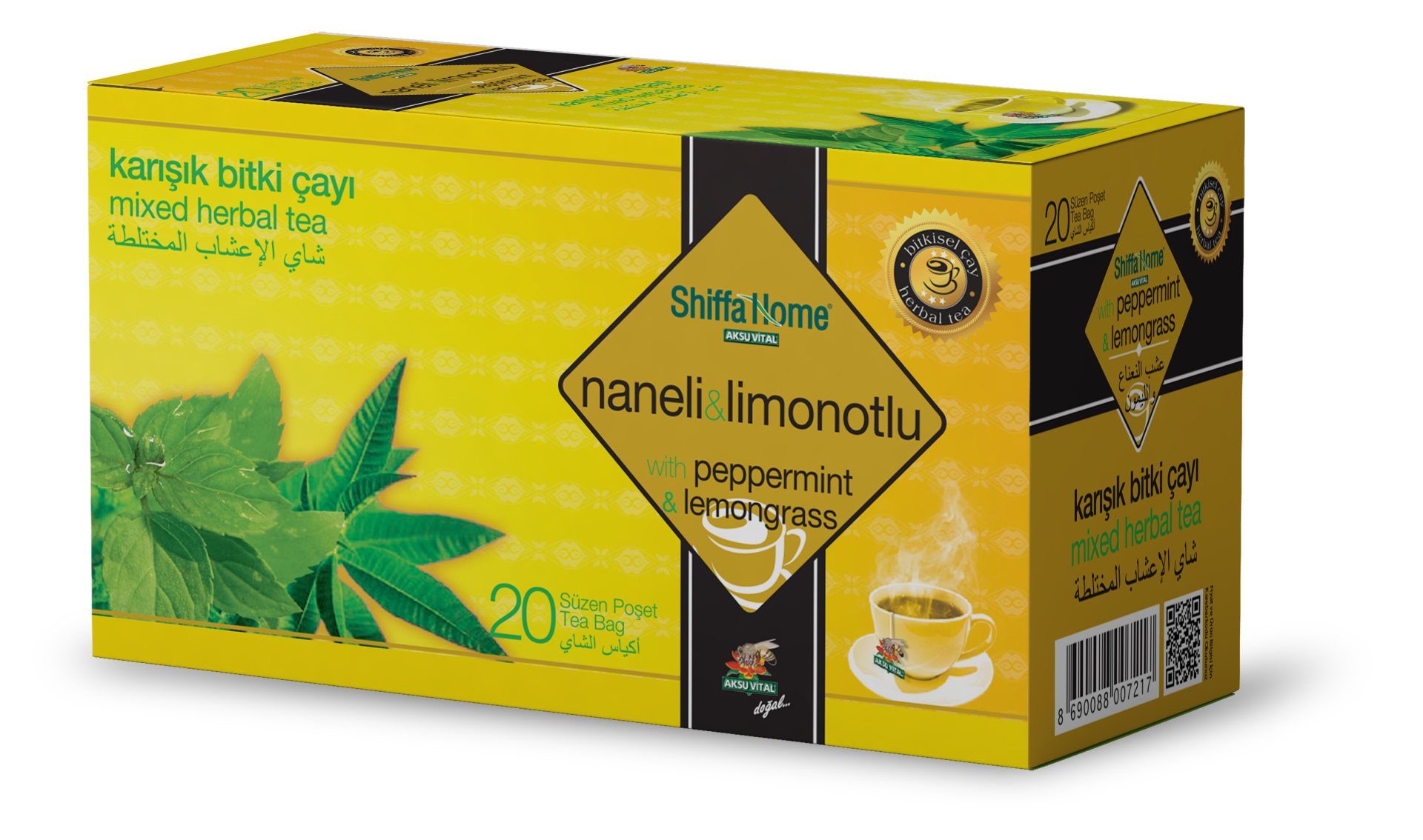 Naneli Limonotlu Karışık Bitki Çayı 20 Adet