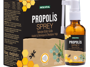 Propolisli Boğaz Spreyi 20ml Kekik Ekinezya Okaliptus ilaveli