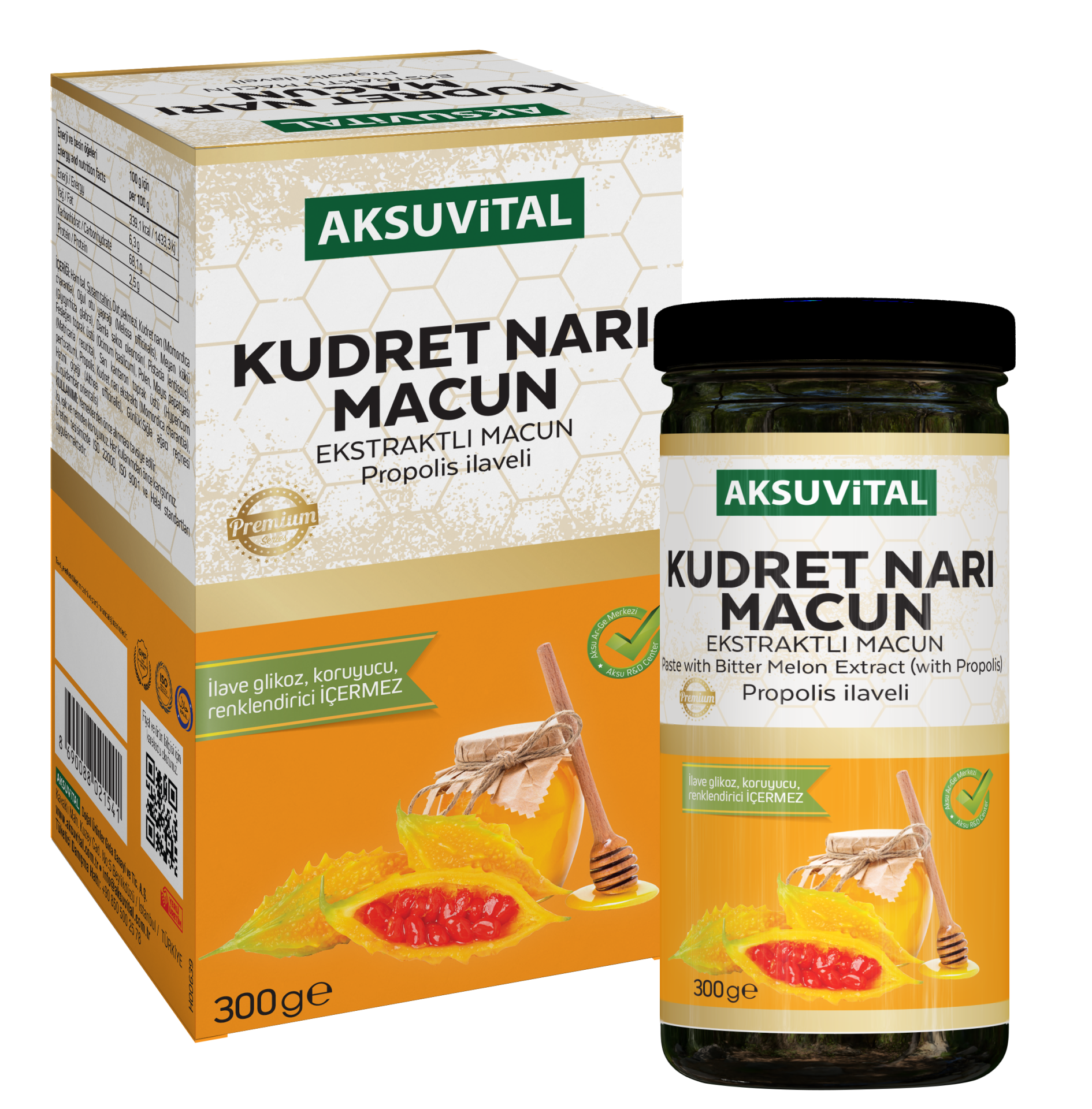Kudret Narı Ekstraktlı Macun 300 gr